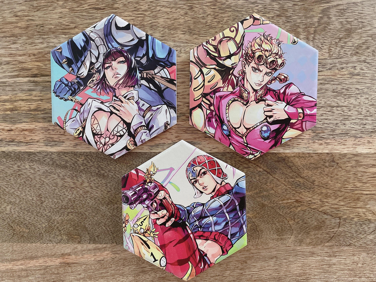 NEW】JoJo Coasters – zzyzzyy