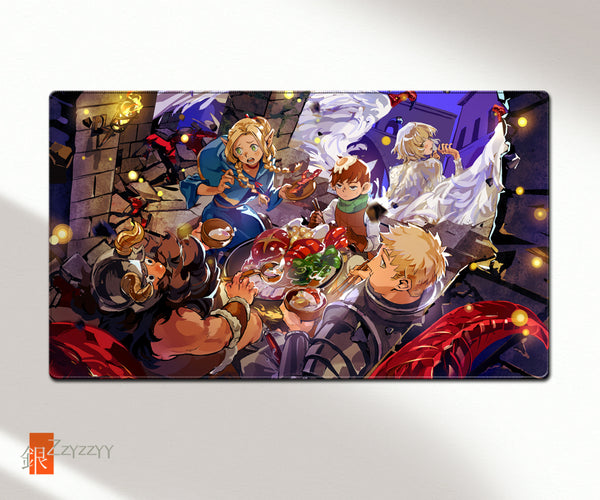 MY DUNGEON CARD & BOOK セット Deskmat】Delicious in Dungeon – zzyzzyy
